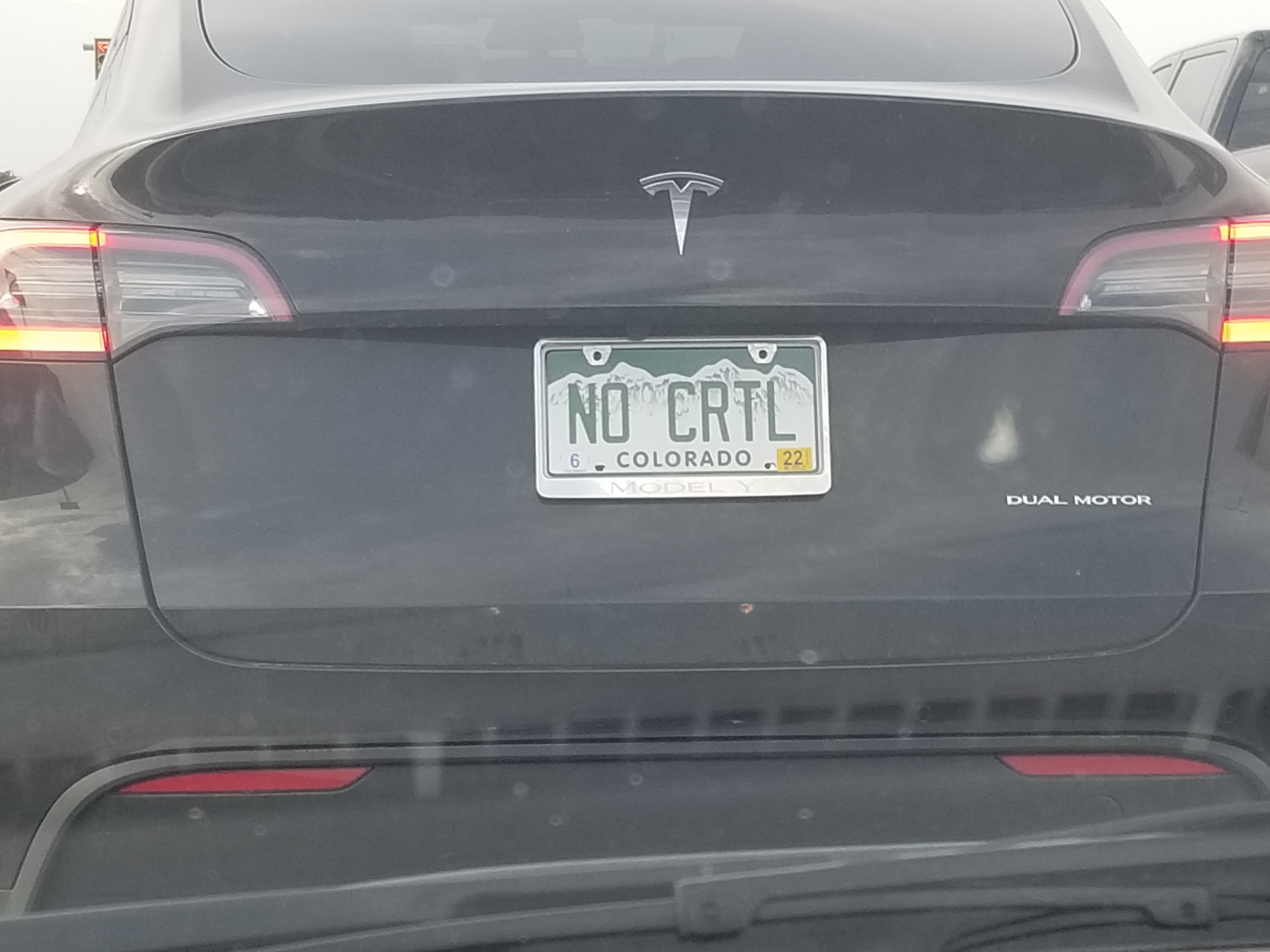 Spotted on the highway, license plate: NO CRTL